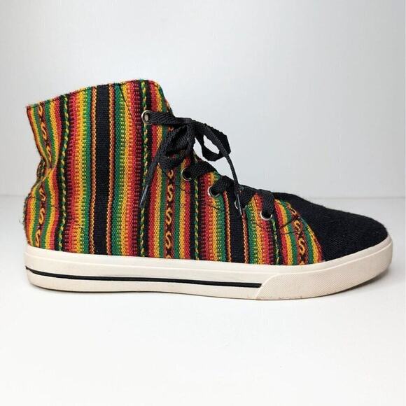 Innkas Phuyupata Peruvian high top sneakers size 7 - Picture 1 of 8
